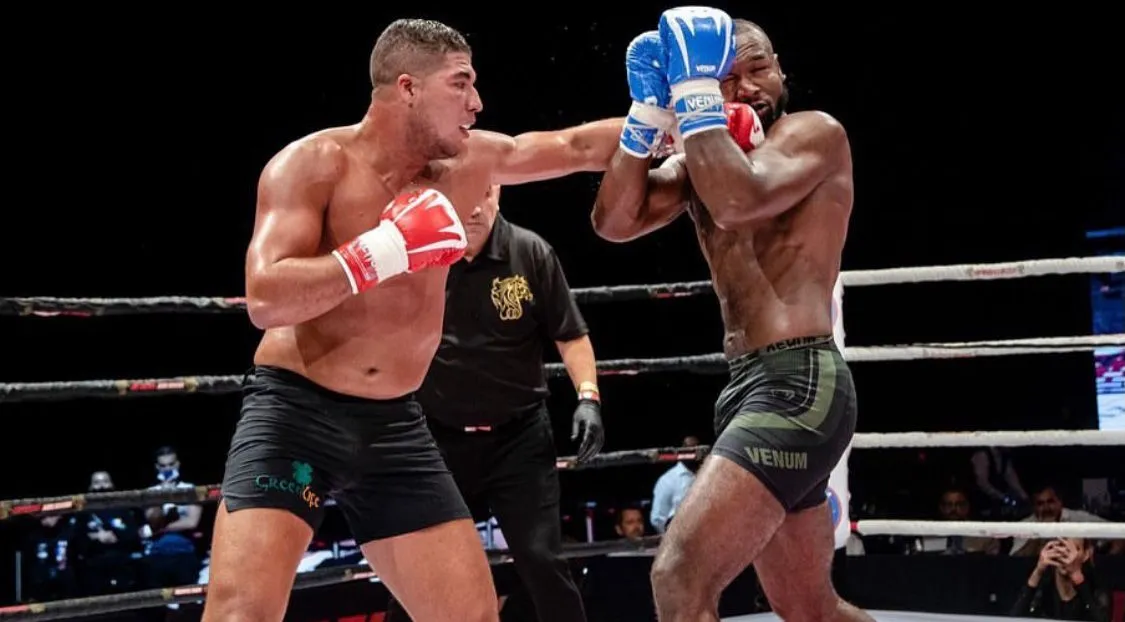 Ahmed Gounane - Jeune champion de Muay Thaï en action